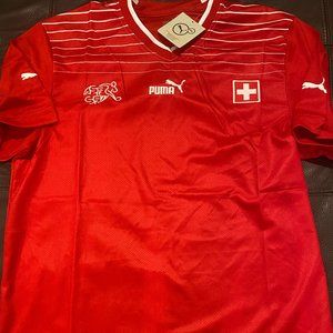 Puma SWITZERLAND National Team World Cup JERSEY Men's Sz M,L,XL,2XL New w tags